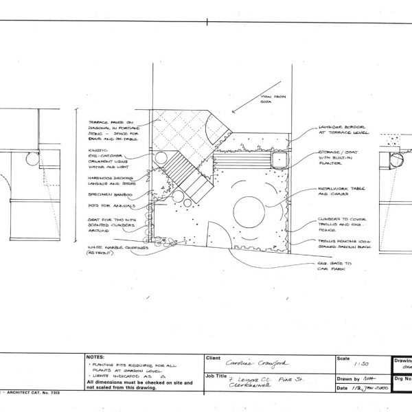 Melissa Hay - Fabled Gardens Drawings 2000