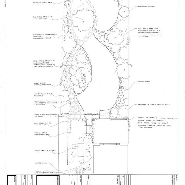 Melissa Hay - Fabled Gardens Drawings 2001