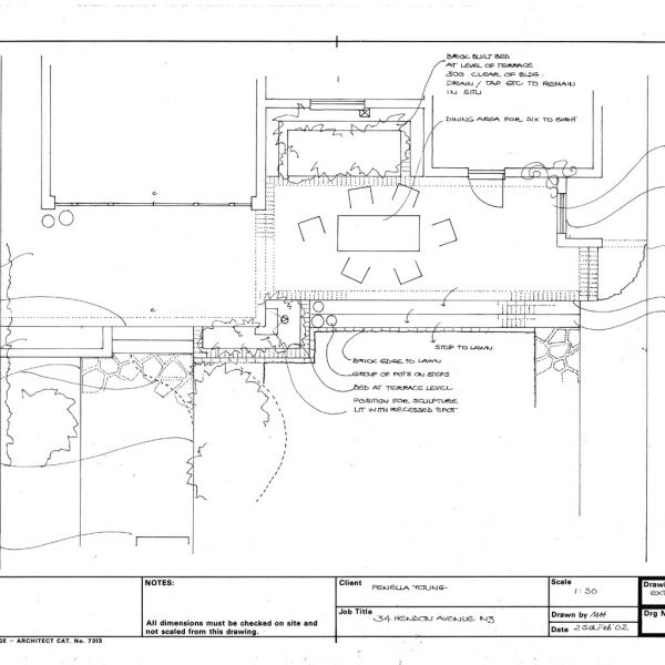 Melissa Hay - Fabled Gardens Drawings 2002