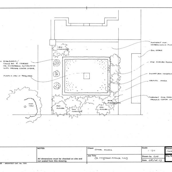Melissa Hay - Fabled Gardens Drawings 2003