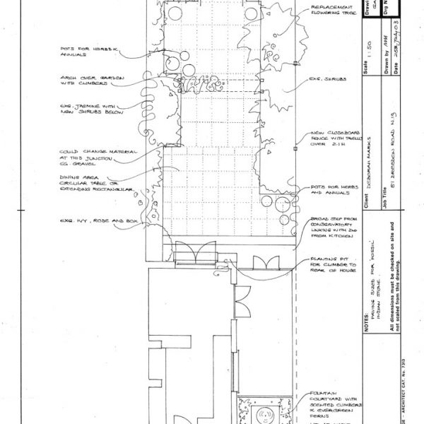 Melissa Hay - Fabled Gardens Drawings 2003