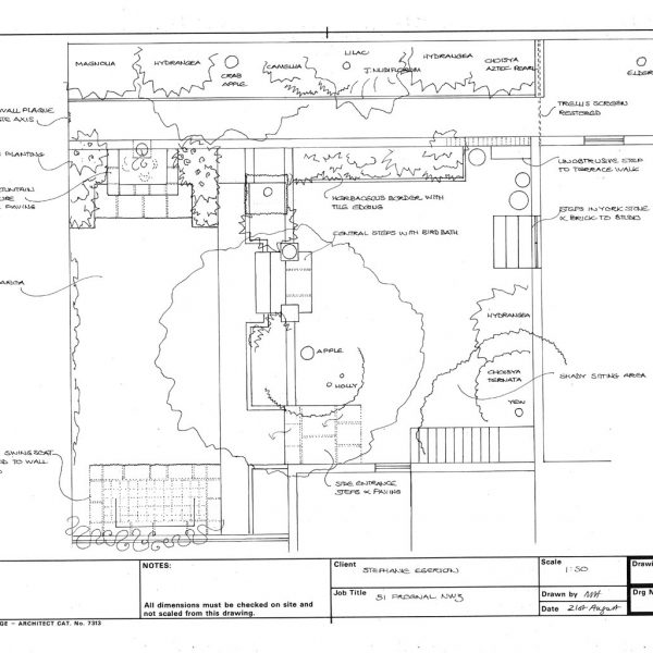 Melissa Hay - Fabled Gardens Drawings 2003