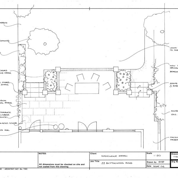 Melissa Hay - Fabled Gardens Drawings 2004