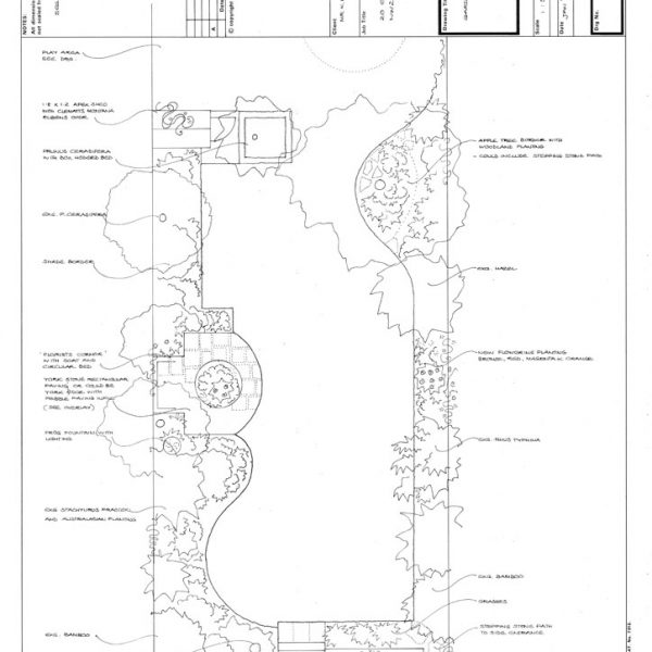 Melissa Hay - Fabled Gardens Drawings 2004