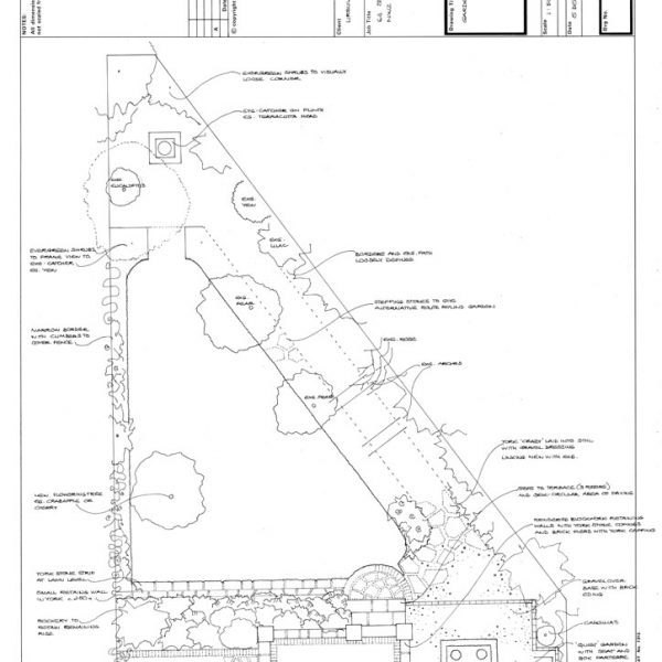 Melissa Hay - Fabled Gardens Drawings 2004