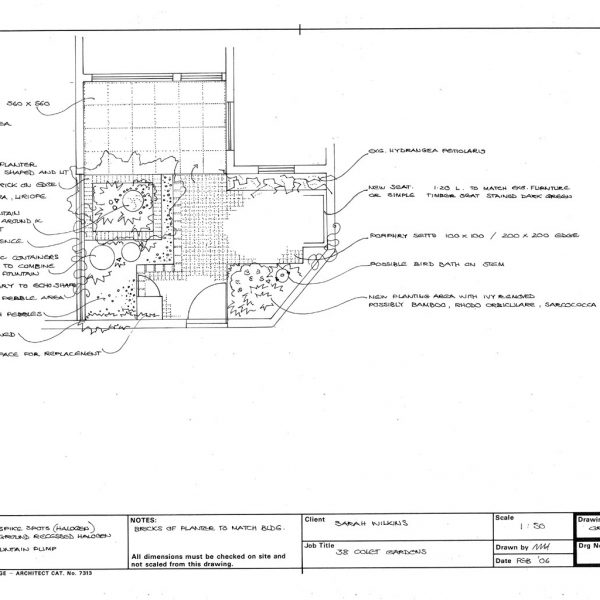Melissa Hay - Fabled Gardens Drawings 2006