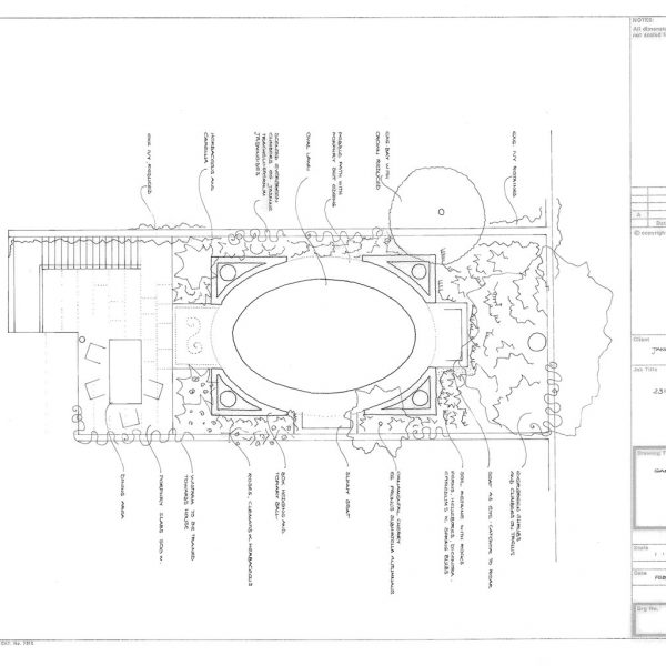 Melissa Hay - Fabled Gardens Drawings 2007