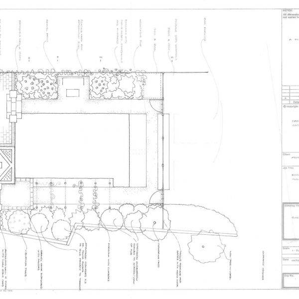 Melissa Hay - Fabled Gardens Drawings 2008
