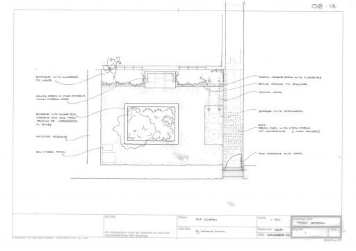 Melissa Hay - Fabled Gardens Drawings 2008