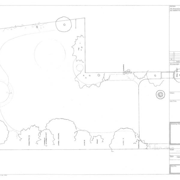 Melissa Hay - Fabled Gardens Drawings 2009