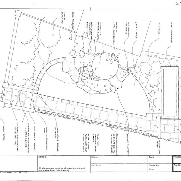 Melissa Hay - Fabled Gardens Drawings 2012