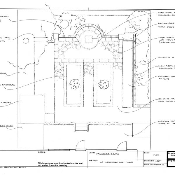 Melissa Hay - Fabled Gardens Drawings 2014