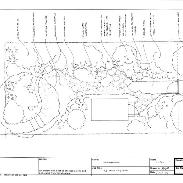 Melissa Hay - Fabled Gardens Drawings 2014