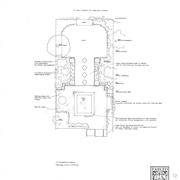 Melissa Hay - Fabled Gardens Drawings 1989 - 1991