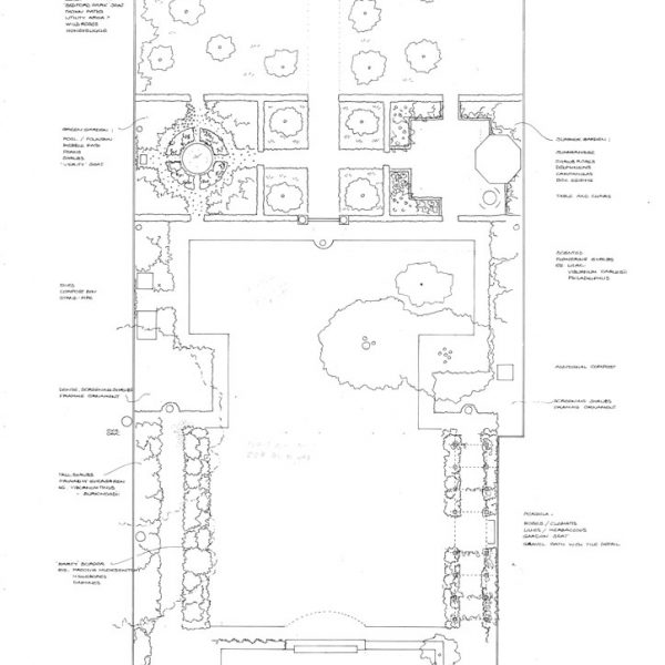 Melissa Hay - Fabled Gardens Drawings 1989 - 1991