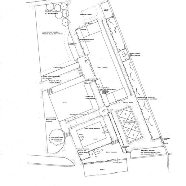 Melissa Hay - Fabled Gardens Drawings 1992 - 1993