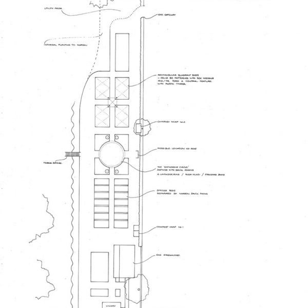 Melissa Hay - Fabled Gardens Drawings 1994