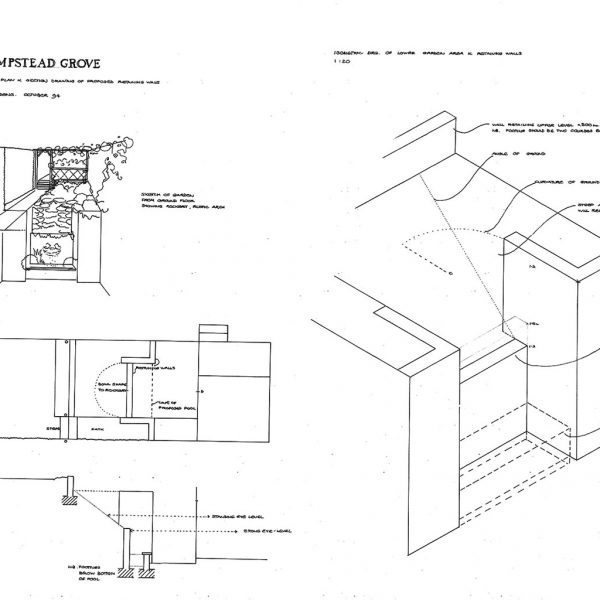 Melissa Hay - Fabled Gardens Drawings 1994