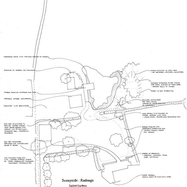 Melissa Hay - Fabled Gardens Drawings 1995