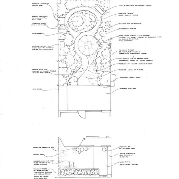 Melissa Hay - Fabled Gardens Drawings 1995