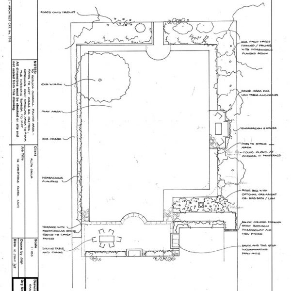 Melissa Hay - Fabled Gardens Drawings 1998