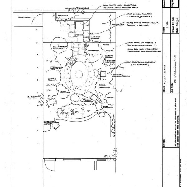 Melissa Hay - Fabled Gardens Drawings 1998