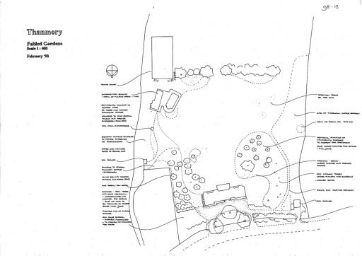 Melissa Hay - Fabled Gardens Drawings 1998