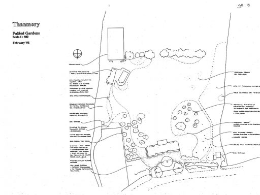 Melissa Hay - Fabled Gardens Drawings 1998