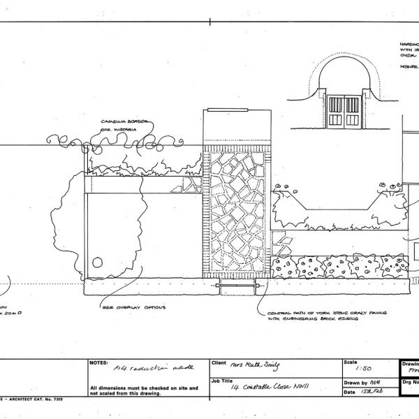 Melissa Hay - Fabled Gardens Drawings 1999