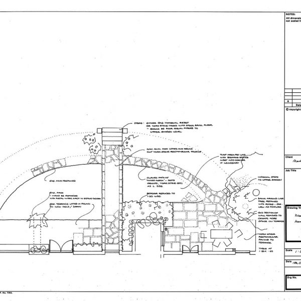 Melissa Hay - Fabled Gardens Drawings 1999