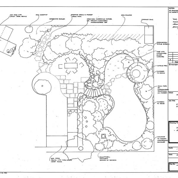 Melissa Hay - Fabled Gardens Drawings 1999
