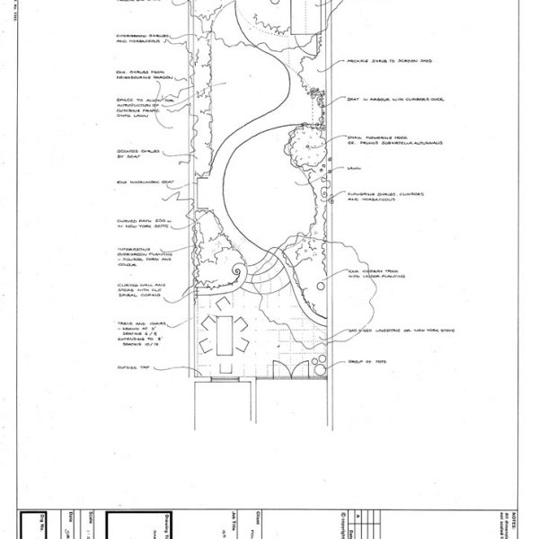 Melissa Hay - Fabled Gardens Drawings 1999