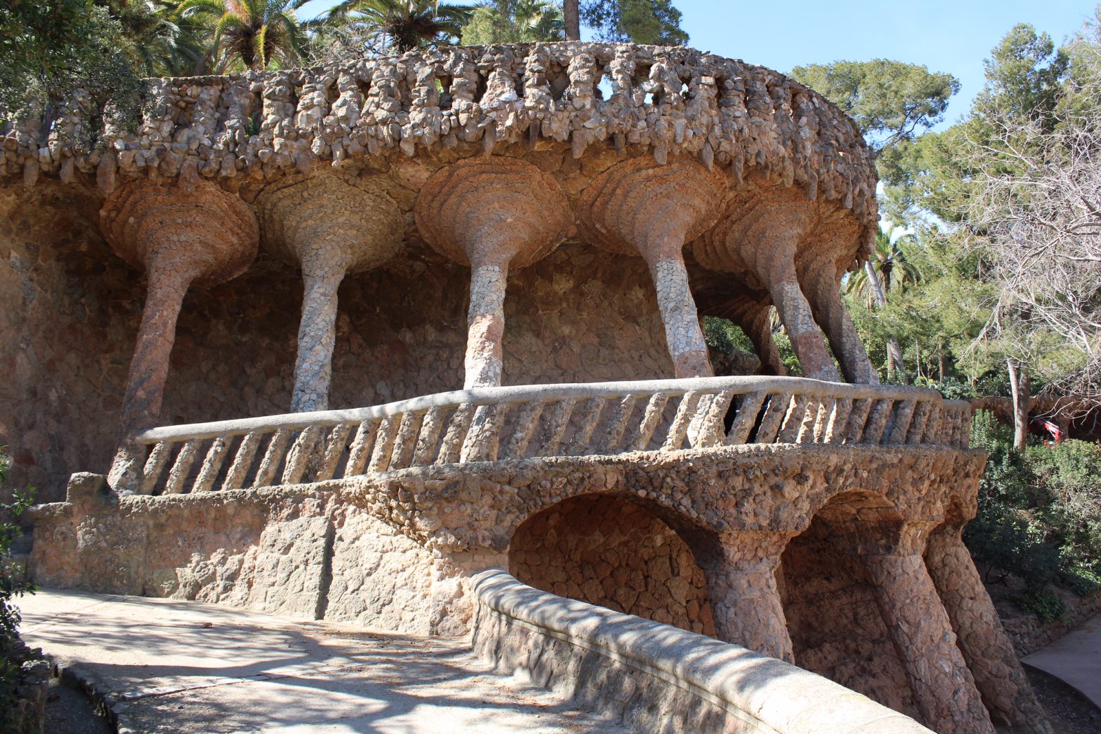 Gaudi’sHouse, Guall Park, Barcelona Gaudi'sHouse, Guall Park, Barcelona
