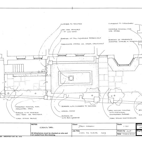 Capo de Monte Front Garden