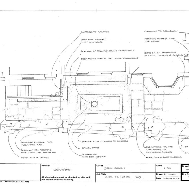 Capo de Monte Front Garden