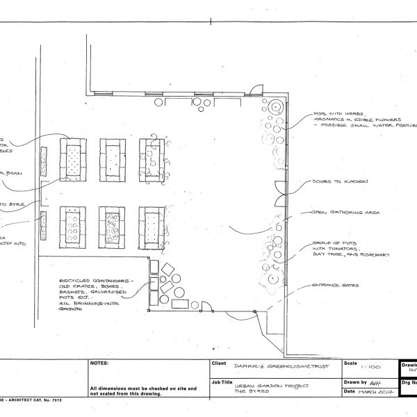 Hay Bale Garden Wellingham Lane