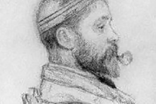 Alfred Parsons 1847 - 1920 Self Portrait